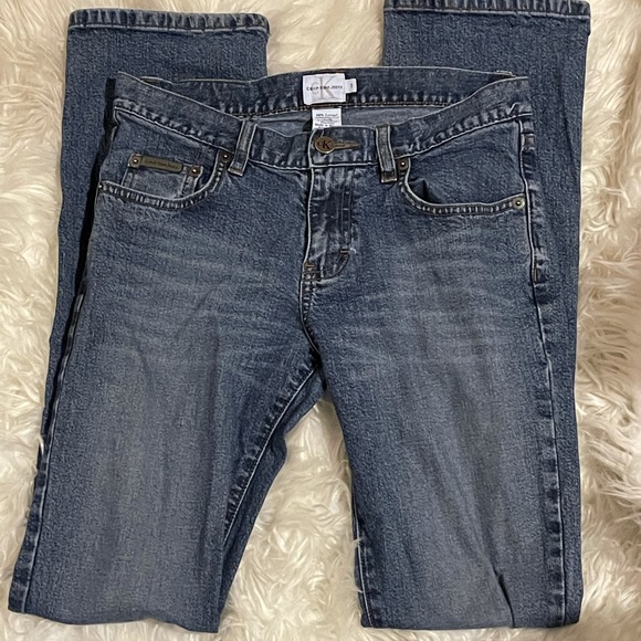 CALVIN KLEIN jeans low rise straight size 3 - Picture 11 of 16